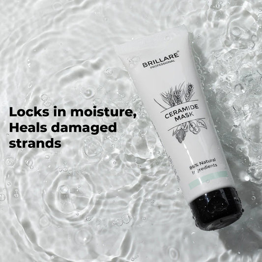 Brillare Ceramide Hair Conditioner – Repair & Hydrate Dry, Damaged Hair