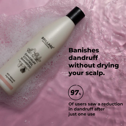 Brillare Dandruff Control Shampoo – Soothing Care for Itchy, Flaky Scalp