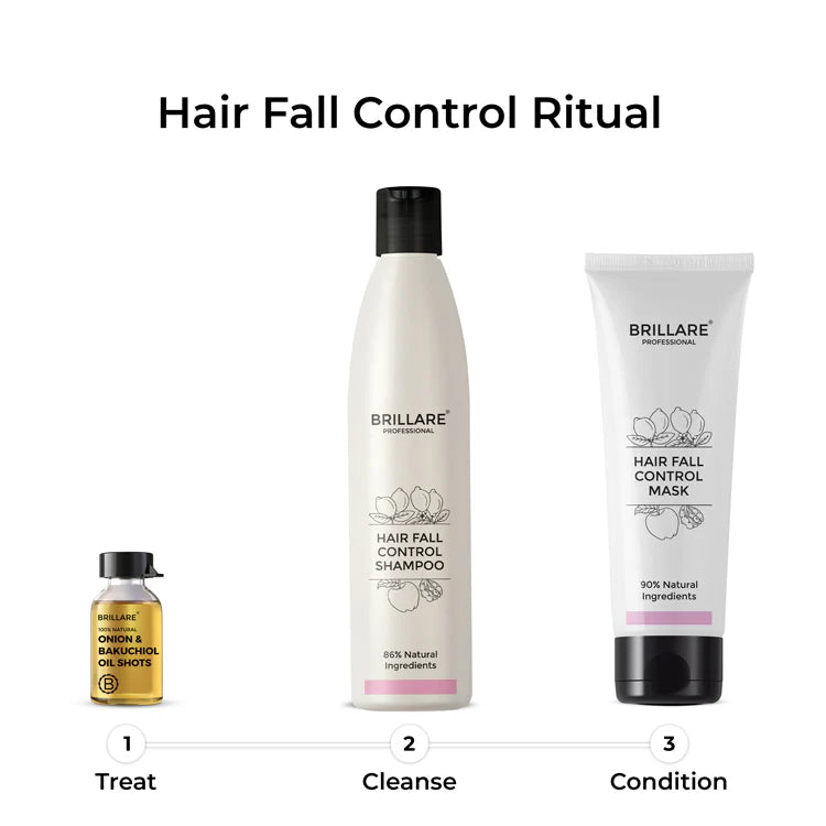 Brillare Hair Fall Control Conditioner – Strengthens Roots & Reduces Seasonal Hair Fall