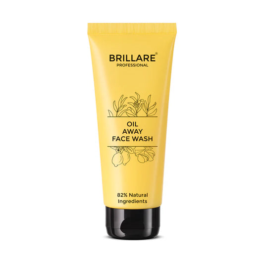 Brillare Oil Away Face Wash – Deep Cleanser for Oily, Acne-Prone Skin