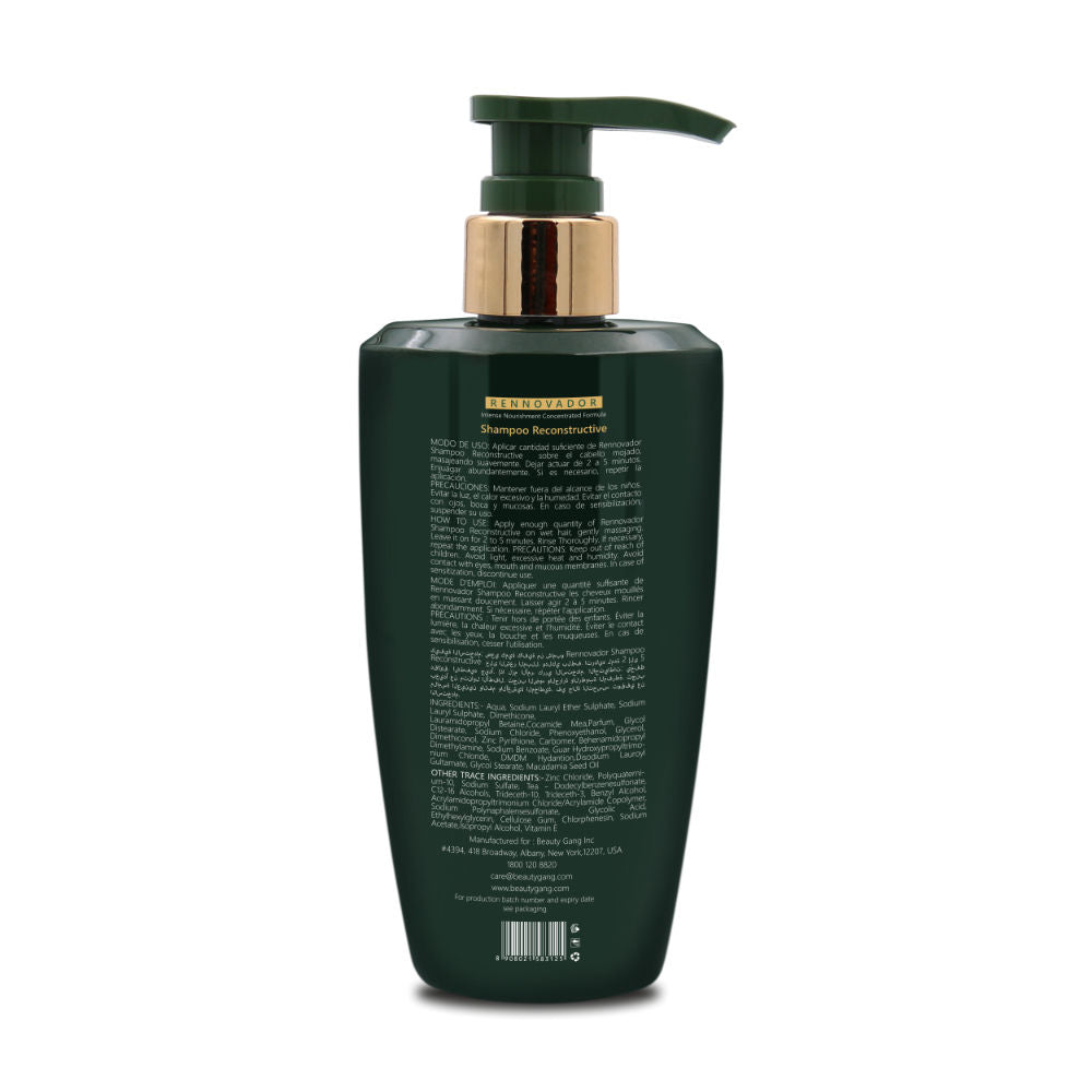 Beauty Gang Reconstructive Shampoo – Youth-Revitalizing for Sensitized & Color-Treated Hair | 300ml