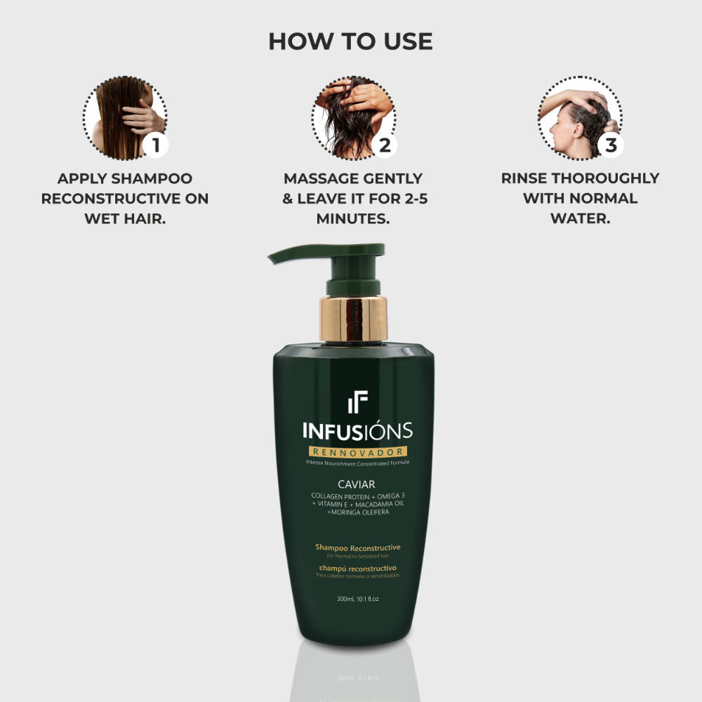 Beauty Gang Reconstructive Shampoo – Youth-Revitalizing for Sensitized & Color-Treated Hair | 300ml